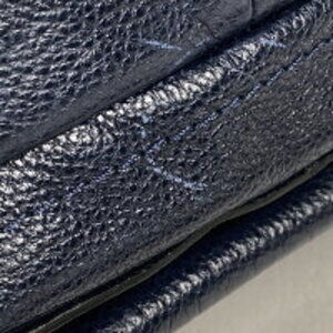 Chloe Bag Blue Navy Leather Shoulder Paraty